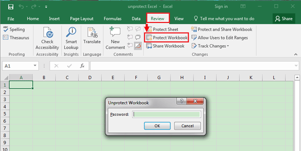 How To Unprotect Excel WorkSheet With Or Without Password