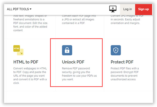 how to open password protected pdf online free