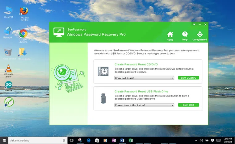 use windows password recovery to reset your Asus windows password