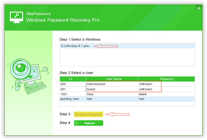 Reset Password