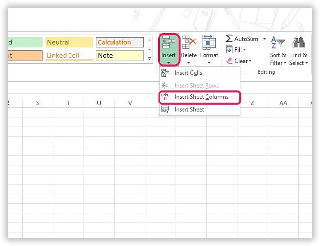 How To Insert Cells Rows And Columns In MS Excel