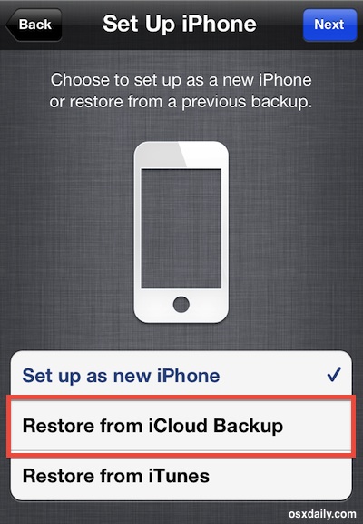 if i restore my iphone will the passcode reset