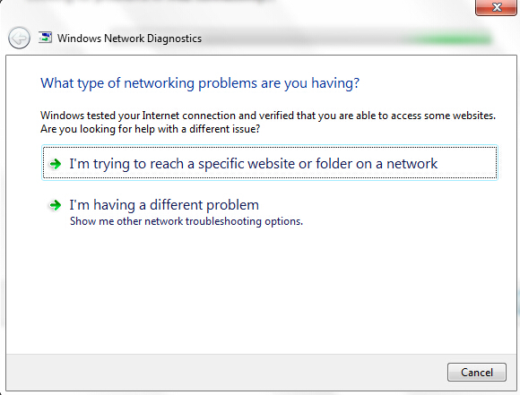 Не работает windows diagnostics system networking на виндовс 7 x64